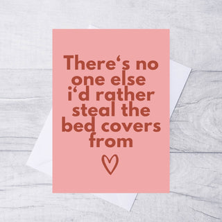 Valentines Card / Anniversary Card / Card for Him / Card for Her / A5 Card / 100% Recycled Card /