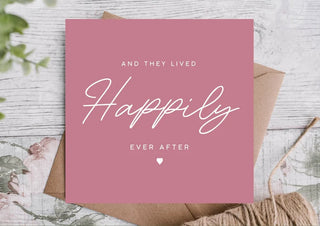 Wedding Card / Card for Him / Card for Her /