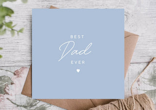 Dad Birthday Card / Happy Birthday Card / Card for him / Kraft Envelope / Greeting Card /