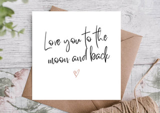 Valentines Card / Card for partner / Card for Him / Card for Her / Cute Valentines Card