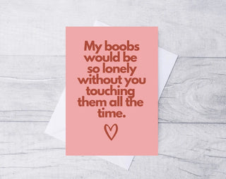 Funny Valentines Card / Valentines Card / Anniversary Card / Card for Him / Card for Her / A5 Card / 100% Recycled Card /