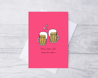 Anniversary Card | Card For Husband / Wife / Boyfriend / Girlfriend / Partner | Cute Anniversary Card /