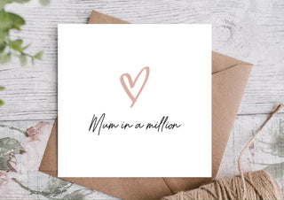 Birthday Card for Mum / Card for Mum / Card for Mother / Eco Friendly / Birthday Card Mum