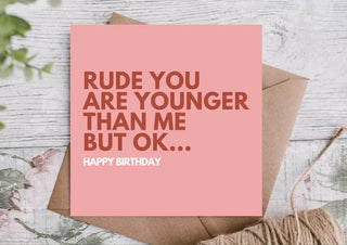 Birthday Card / Happy Birthday Card / Card for Boyfriend/ Girlfriend/ Partner/ Husband/ Wife / Card for him/ her