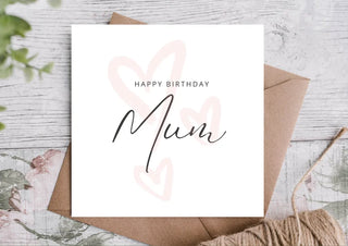 Birthday Card for Mum / Card for Mum / Card for Mother / Eco Friendly / Birthday Card Mum /