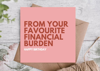 Birthday Card for Mum / Card for Dad / Card for Mother / Eco Friendly / Birthday Card Mum / Birthday Card Dad