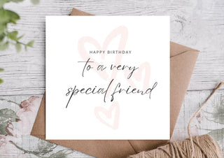 Birthday Card for Friend / Card for Bestie / Card for Friend / Eco Friendly / Birthday Card Friend Birthday Card