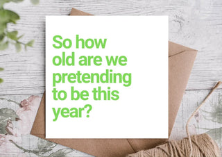 Funny Birthday Card / Birthday Card / Birthday Card / Eco Friendly Birthday Card