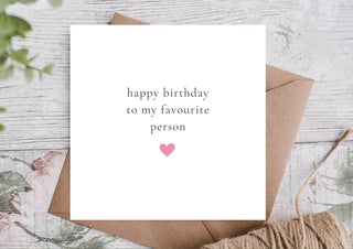 Birthday Card, Card for Wife, Husband, Boyfriend, Girlfriend, Fiancé Friend, Birthday Cards