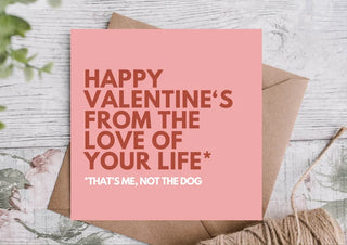 Valentine's Card / Funny Valentines Card / Card for partner / Card for Him / Card for Her