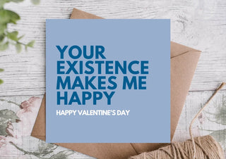 Valentine's Card / Funny Valentines Card / Card for partner / Card for Him / Card for He