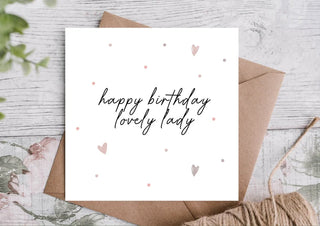 Birthday Card / Happy Birthday Card / Card for Boyfriend/ Girlfriend/ Partner/ Husband/ Wife / Card for him/ her