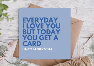 Father's Day Card / Funny Father's Day Card /Card for Dad / Card for him/