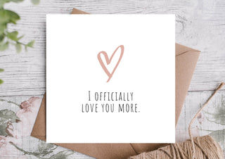 Anniversary Card | Card For Husband / Wife / Boyfriend / Girlfriend / Partner | Cute Anniversary Card /
