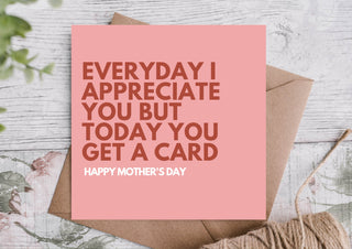 Mothers day Card / Card for Mum / Card for Mother / Happy Mothers day Card / Cute Mothers Day Card