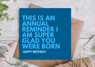 Birthday Card / Happy Birthday Card / Card for Boyfriend/ Girlfriend/ Partner/ Husband/ Wife / Card for him/ her