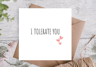 Funny Anniversary Card / Card For Husband / Wife / Boyfriend / Girlfriend / Partner