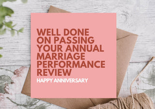 Funny Anniversary Card / Card For Husband / Wife / Boyfriend / Anniversary Card