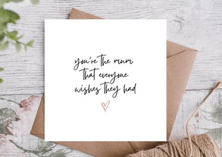 Mothers day Card / Card for Mum / Card for Mother / Happy Mothers day Card / Cute Mothers Day Card