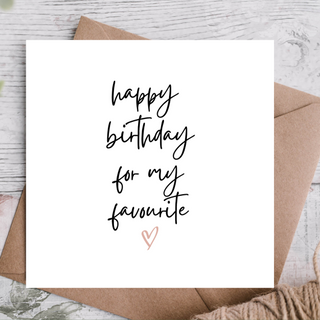 Birthday Card