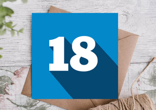 18th Birthday Card