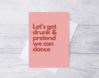 Let’s Dance Happy Birthday Card