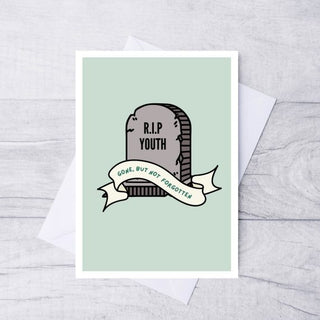 RIP Youth Birthday Card