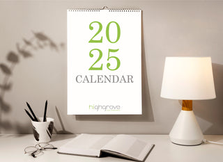 Minimalist 2025 A4 Wall Calendar