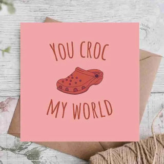 Anniversary Card / Crocs Anniversary Card