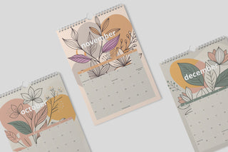 Flower Calendar 2026 Calendar / 2026 Calendar / A4 Flower Calendar / Wall Calendar