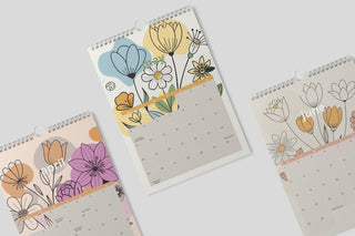 Flower Calendar 2026 Calendar / 2026 Calendar / A4 Flower Calendar / Wall Calendar