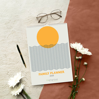 2026 Family Planner 5 Person Calendar / A4 Wall Calendar / Family Organiser / Planner / Family Calendar | 5 Column Planner