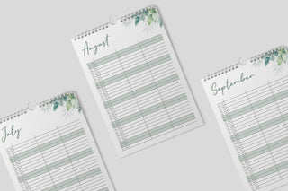 2026 Family Planner 3 Person Calendar / A4 Wall Calendar / Family Organiser / Planner / Family Calendar | 3 Column Planner