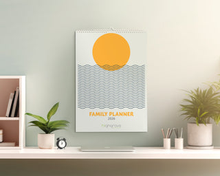 2026 Family Planner 5 Person Calendar / A4 Wall Calendar / Family Organiser / Planner / Family Calendar | 5 Column Planner