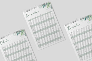 2026 Family Planner 4 Person Calendar / A4 Wall Calendar / Family Organiser / Planner / Family Calendar | 4 Column Planner