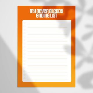 To-Do List Desk Pad Daily / Weekly Planner