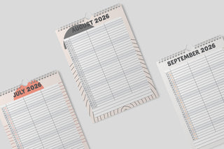 2026 Family Planner 5 Person Calendar / A4 Wall Calendar / Family Organiser / Planner / Family Calendar | 5 Column Planner