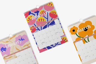 Flower Calendar 2026 Calendar / 2026 Calendar / A4 Flower Calendar / 2026 Wall Calendar