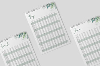 2026 Family Planner 4 Person Calendar / A4 Wall Calendar / Family Organiser / Planner / Family Calendar | 4 Column Planner