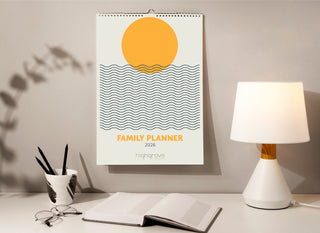 2026 Family Planner 5 Person Calendar / A4 Wall Calendar / Family Organiser / Planner / Family Calendar | 5 Column Planner