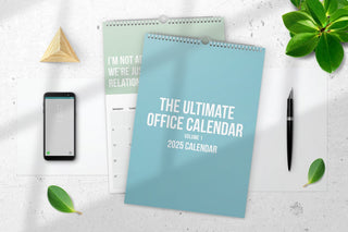 Ultimate Office A4 Funny 2025 Wall Calendar - Vol 1