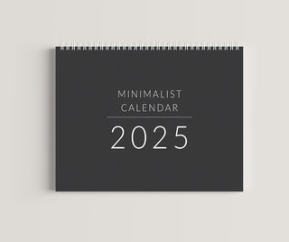 2025 Minimalist A4 Wall Calendar