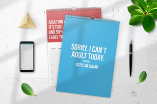 Funny Calendar A4 2025 Wall Calendar - Vol 1