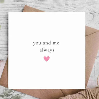 Valentines Card / Card For Partner / Card For Him / Card For Her / Cute Valentines Card