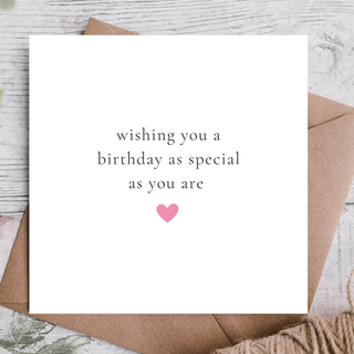 Birthday Card For Friend / Card For Wife / Card For Husband / Card For Family